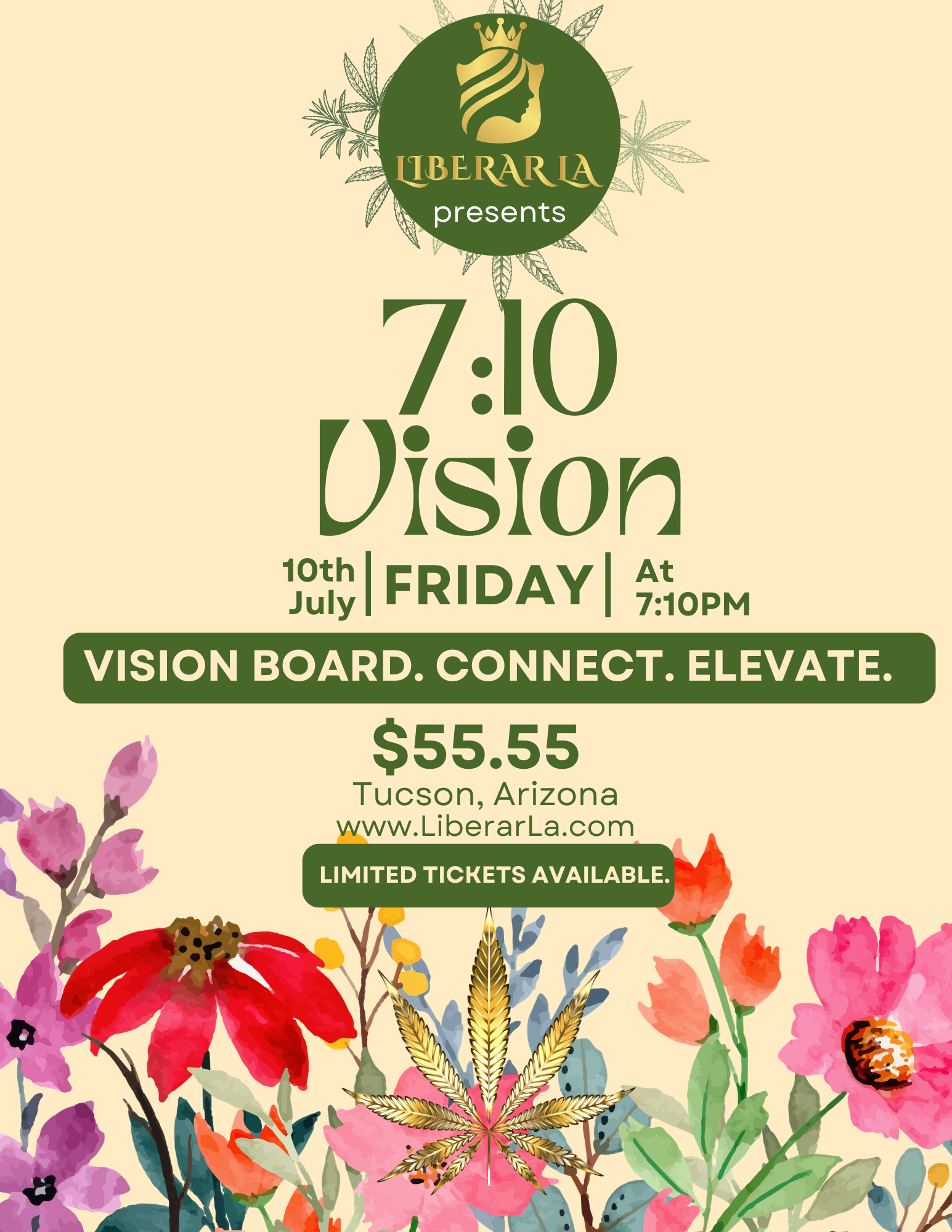 7:10 Vision – Connect • Elevate • Manifest