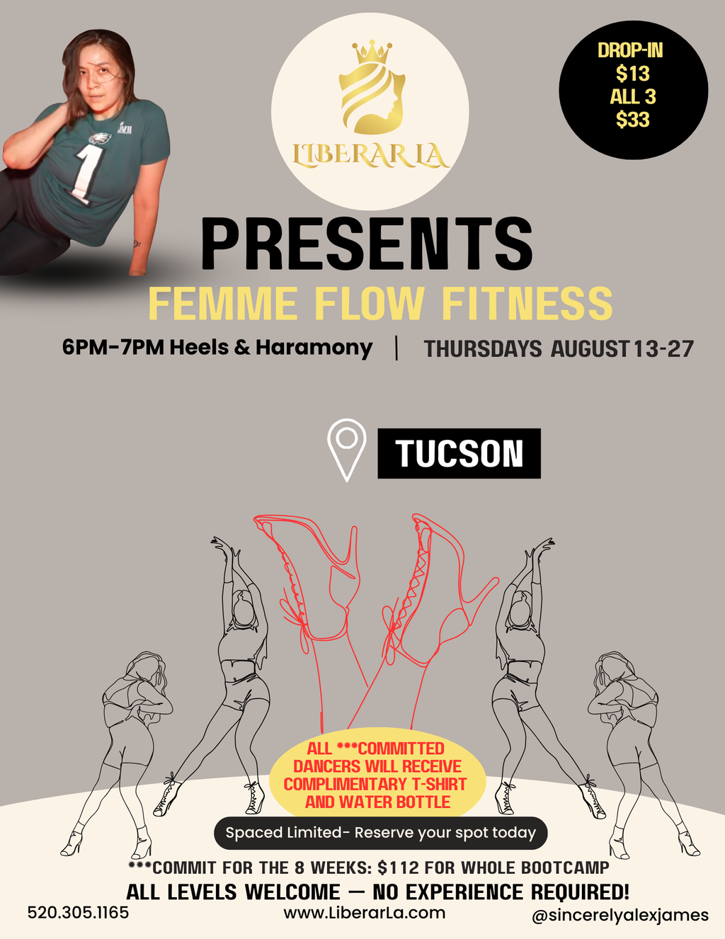 Femme Flow Fitness 520 AUGUST CLASSES