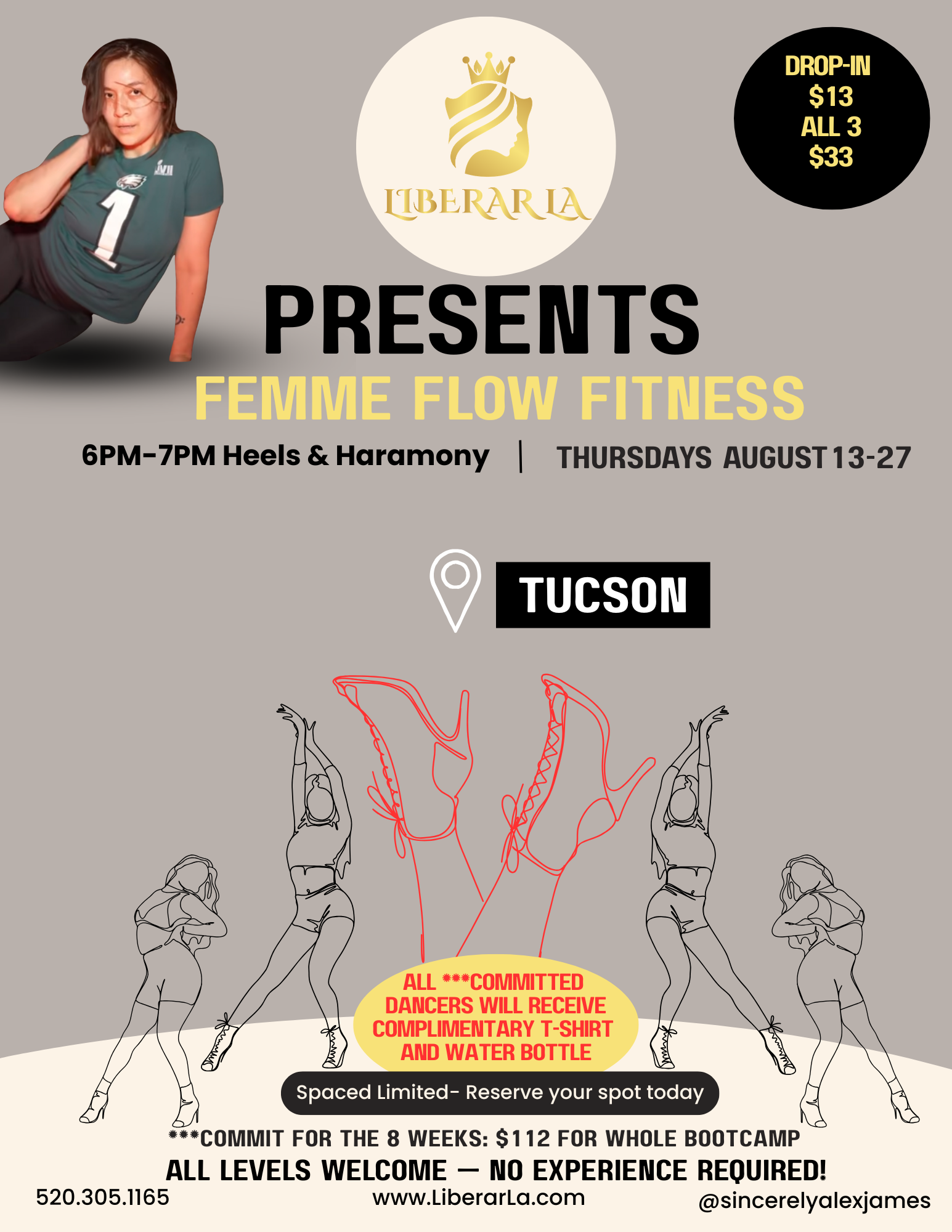 Femme Flow Fitness 520 AUGUST CLASSES